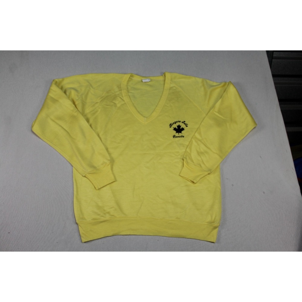 B.L.M Women Sweater Pull Over V Neck Long Sleeve Casual Size Large Canada
